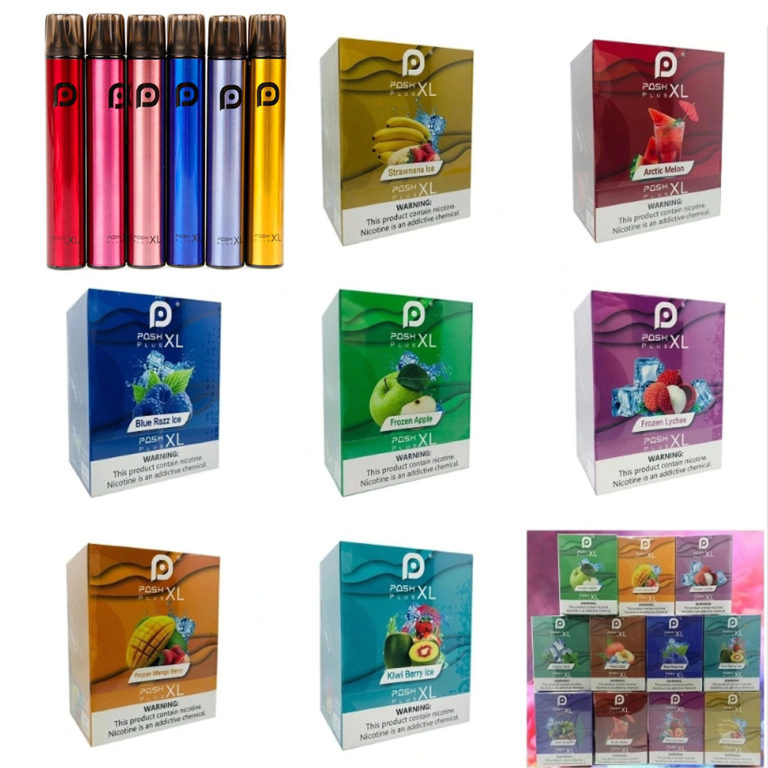 Posh Plus Xl 1500 Puffs All Flavors In Stock, Fast Shipping, Large 5.0ml