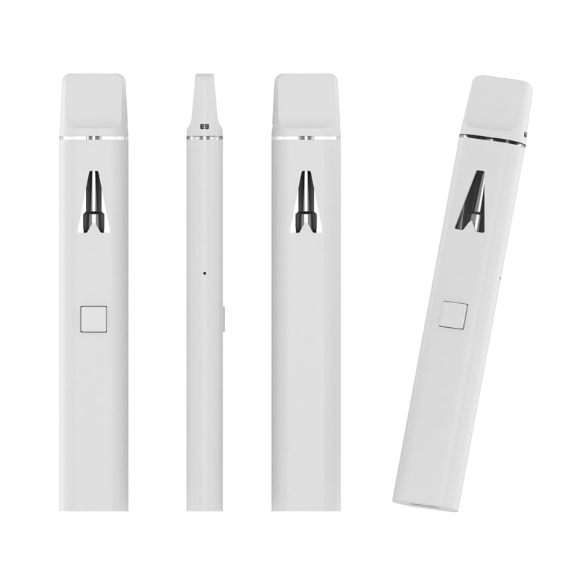 White Ceramic Tip .3ml Disposable Vape Pen - Bulk Wholesale