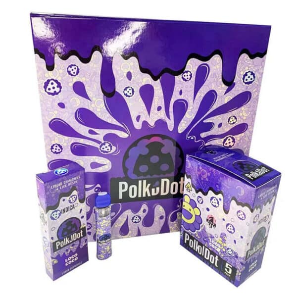 polkadot disposable packaging