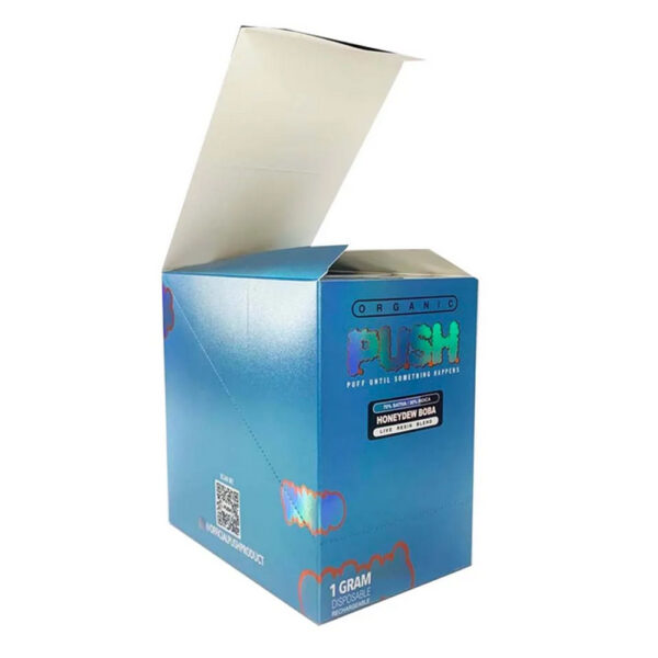 push disposable display box